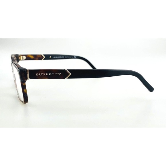 Burberry Eyeglasses Frame Only Tortoise Brown mod. B2150 3002 Italy Rectangle - Picture 3 of 10